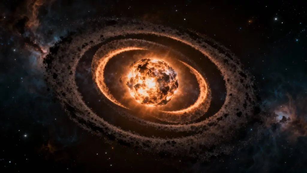 Le JWST révèle les quatre coquilles de poussière du système Apep : un chaos cosmique enfin élucidé