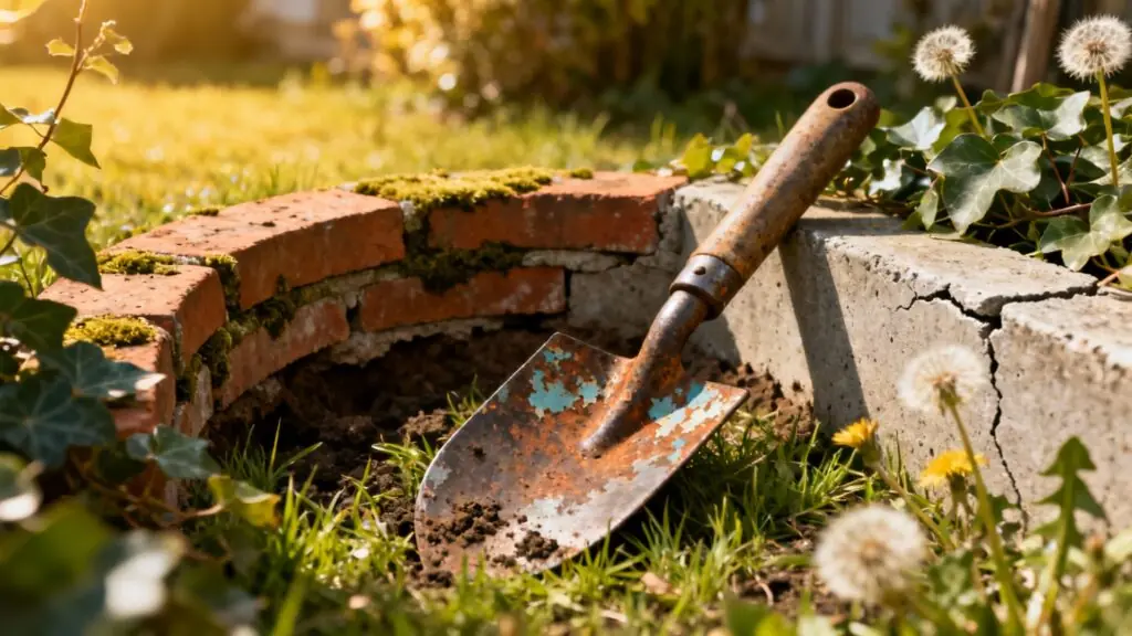 Le rêve de bunker s&rsquo;écroule : quand l&rsquo;abri antiatomique n&rsquo;est qu&rsquo;un vieux mur de jardin