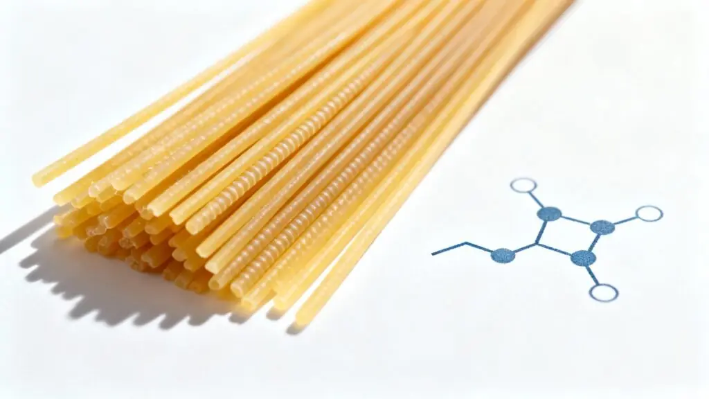 Le secret des pâtes parfaites révélé par les accélérateurs de particules ? Une histoire de gluten et de sel.