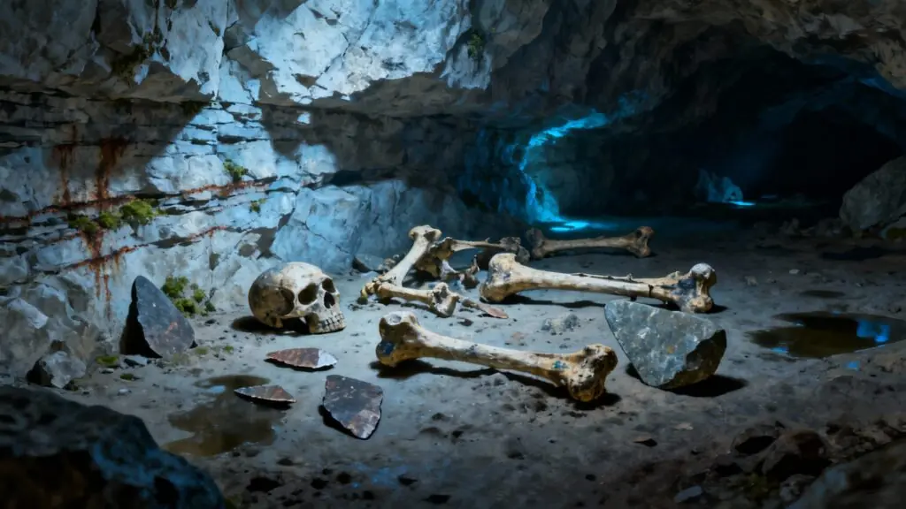 L&rsquo;horreur révélée : il y a 45 000 ans, des Néandertaliens victimes d&rsquo;un cannibalisme sélectif et violent en Belgique