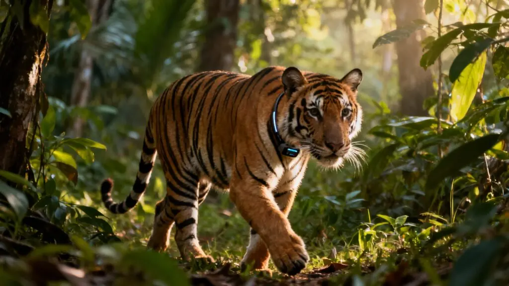 Le mystère des tigres d’Indochine : ce que leurs colliers GPS nous apprennent sur leur régime alimentaire inattendu en Thaïlande