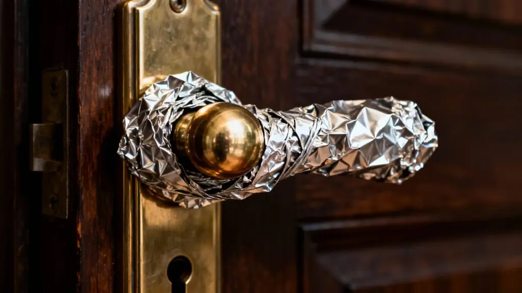 La feuille d&rsquo;aluminium sur la poignée de porte, une astuce TikTok dangereuse ? La police dit stop !