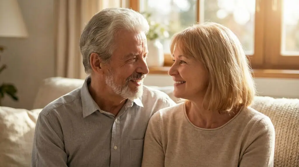 Quand l&rsquo;amour défie le temps : Sandrine, 49 ans, raconte la réalité de son couple avec Marcel, 71 ans