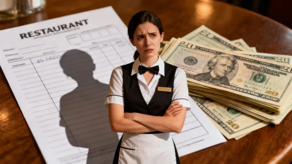 Une serveuse s’emporte après un pourboire de 200 dollars laissé par des Français : le débat sur le système américain relancé