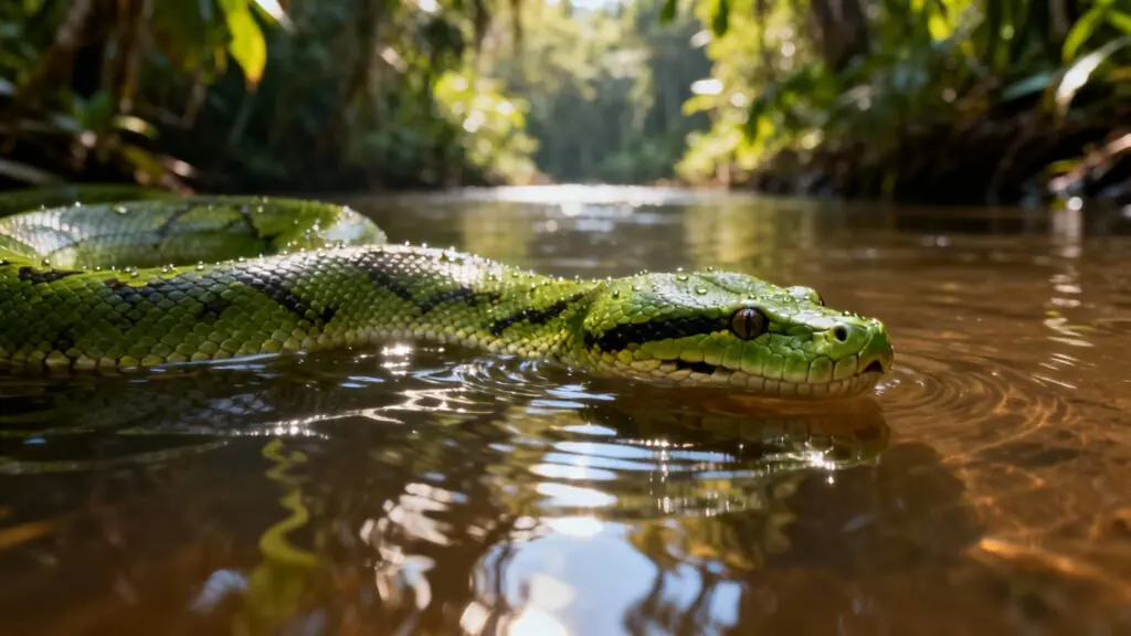 L&rsquo;énigme de l&rsquo;anaconda : pourquoi ce géant n&rsquo;a-t-il jamais rétréci en 12 millions d&rsquo;années ?