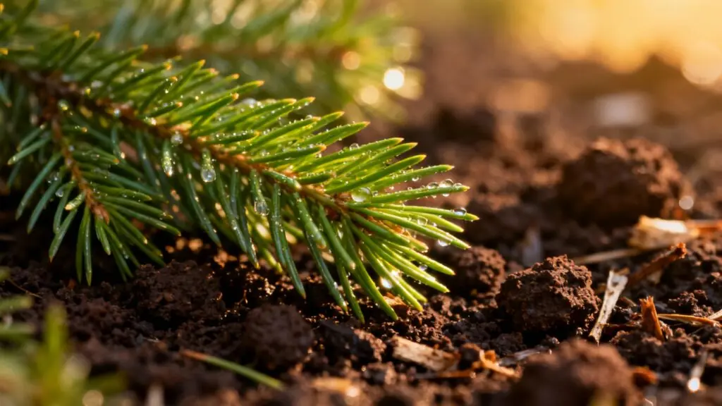 Le sapin de Noël, ce « déchet » de décembre qui devient l&rsquo;or vert de votre jardin