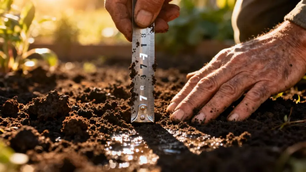 Le mystère des 7 centimètres au jardin : comment cette mesure oubliée peut sauver (ou ruiner) vos récoltes