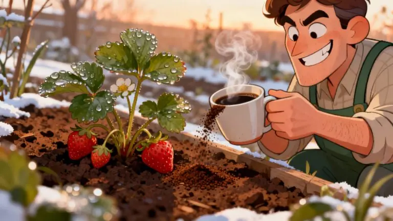 En décembre, un geste simple avec votre boisson chaude protège vos salades du printemps