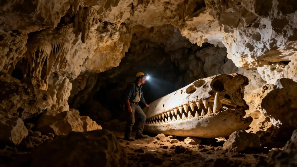 Deux requins préhistoriques émergent après 325 millions d&rsquo;années dans les profondeurs de Mammoth Cave