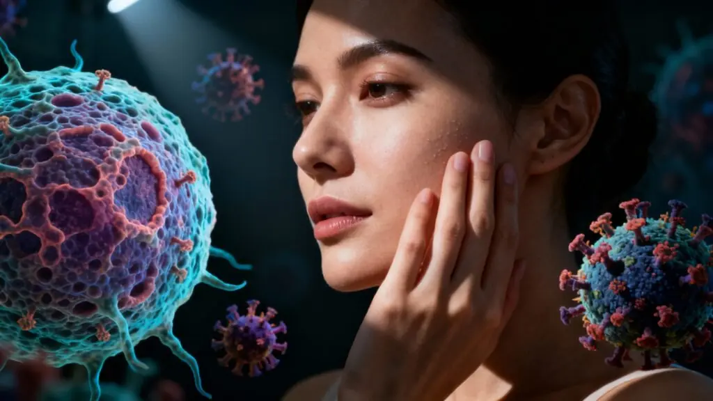 À seulement 34 ans, elle développe un cancer de la peau à cause d&rsquo;un virus banal : une découverte médicale majeure