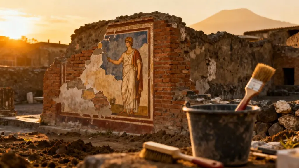 Le béton romain, vieux de 2000 ans, savait se réparer tout seul… une leçon d&rsquo;avenir pour nos constructions ?