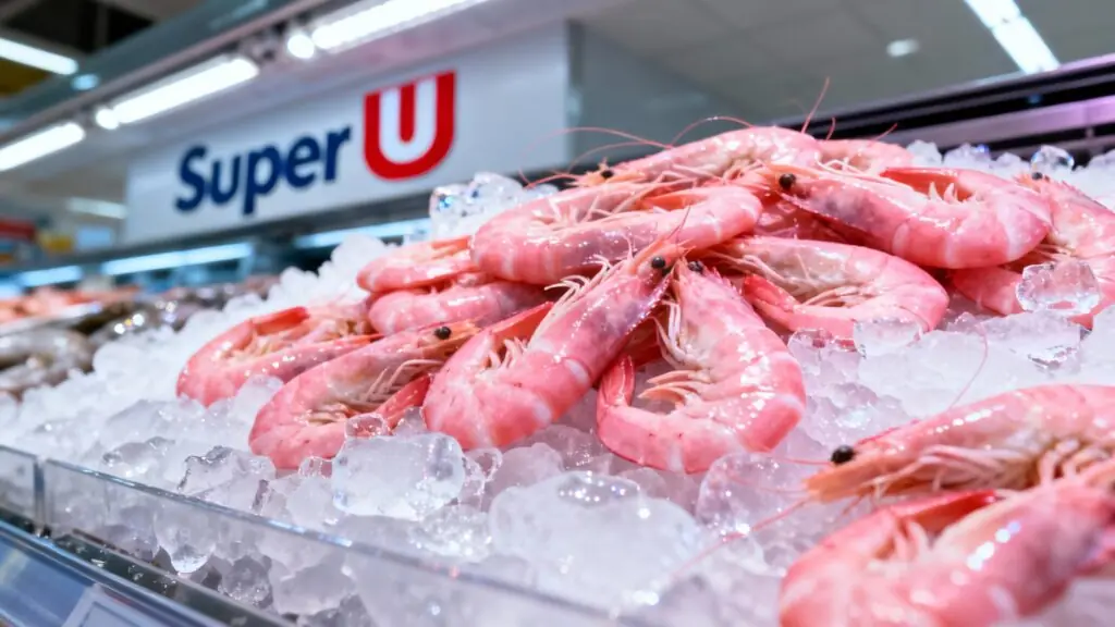 Poissonnerie Super U du Doubs : des crevettes rappelées pour suspicion de listéria