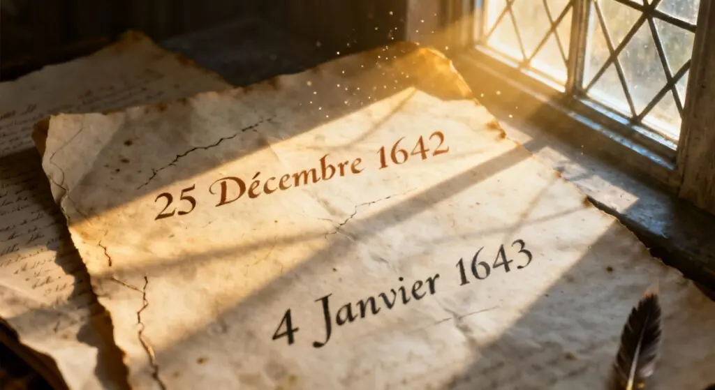 Newton et ses deux anniversaires : quand le calendrier déchirait le monde