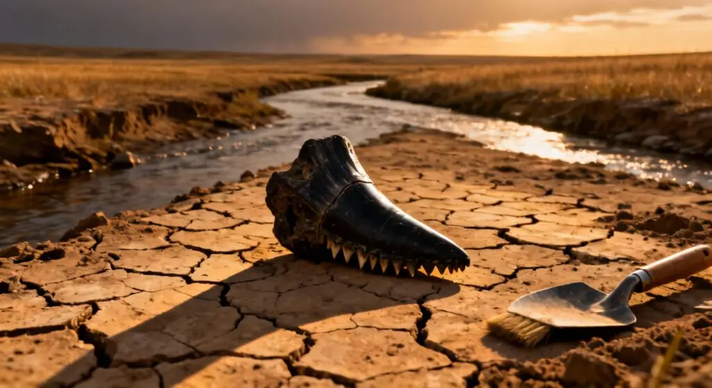 L&rsquo;analyse d&rsquo;une simple dent révèle qu&rsquo;un monstre marin du Crétacé vivait aussi en eau douce
