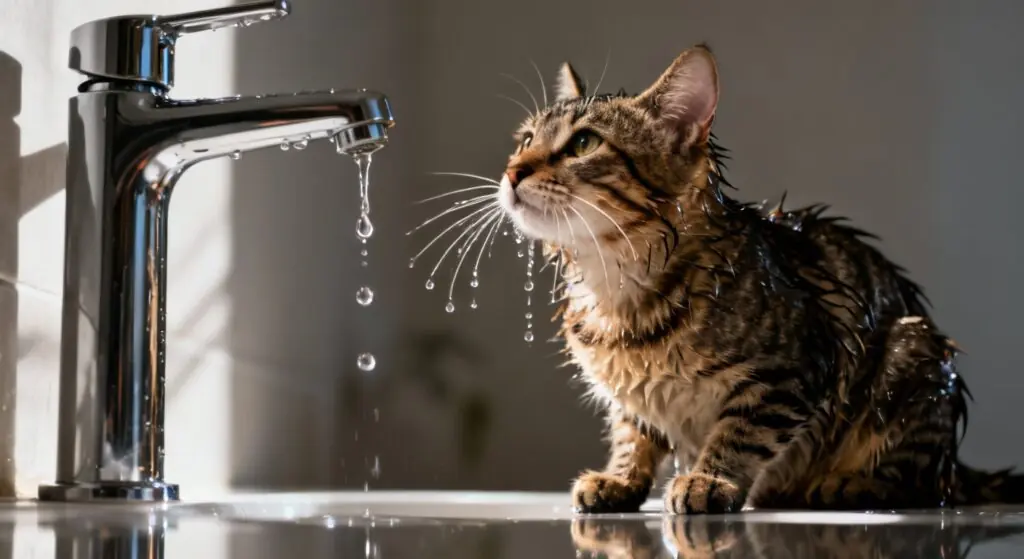Mythe ou réalité : les chats et leur rapport complexe avec l&rsquo;eau