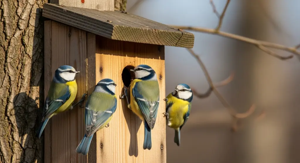 L&rsquo;astuce simple pour attirer les mésanges par dizaines au jardin : attention à ne pas rater le placement !