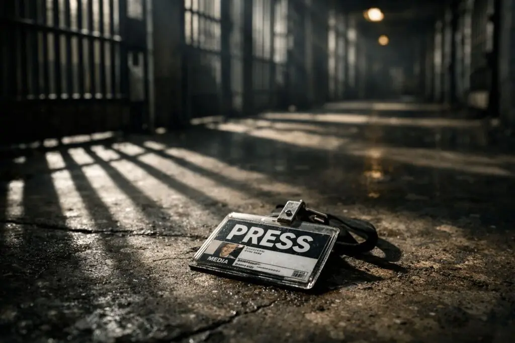 Liberté de la presse : 330 journalistes derrière les barreaux, un bilan 2025 toujours aussi sombre