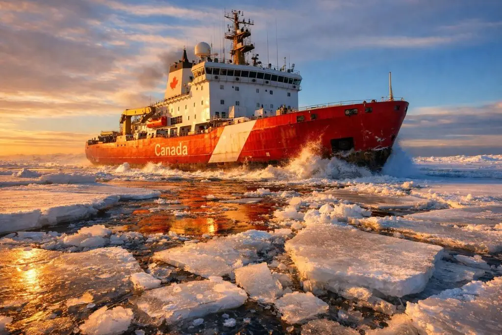 L’Arctique, ou quand l’armée américaine dépend des brise-glaces canadiens pour survivre