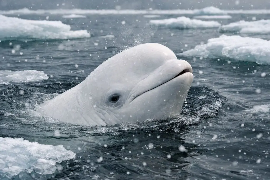 Les mystères hivernaux du béluga : une enquête glaciale sur le Saint-Laurent