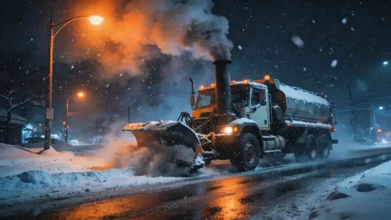 Nuit blanche dans la neige : la réalité brute des déneigeurs montréalais